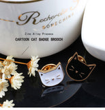 Cute Cat Pin Badge