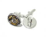 Cabochon Steampunk Cufflink