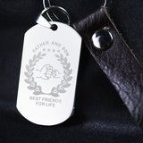 "Best Friends For Life" Personalised Engraved Pendant